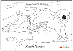 Stations of the Cross - Station 14